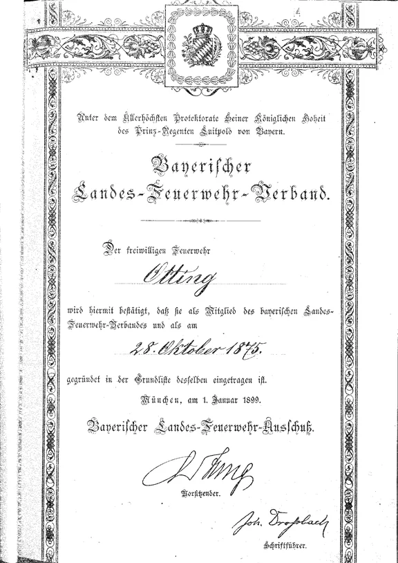 Gründungsurkunde